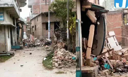 सिवान धमाके के बाद जर्जर मकान गिराने की तैयारी, मलबे में होगी तलाश