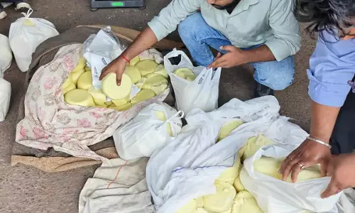 मिठाई की दुकानों पर खाद्य सुरक्षा विभाग का छापा, भारी मात्रा में सामग्री नष्ट