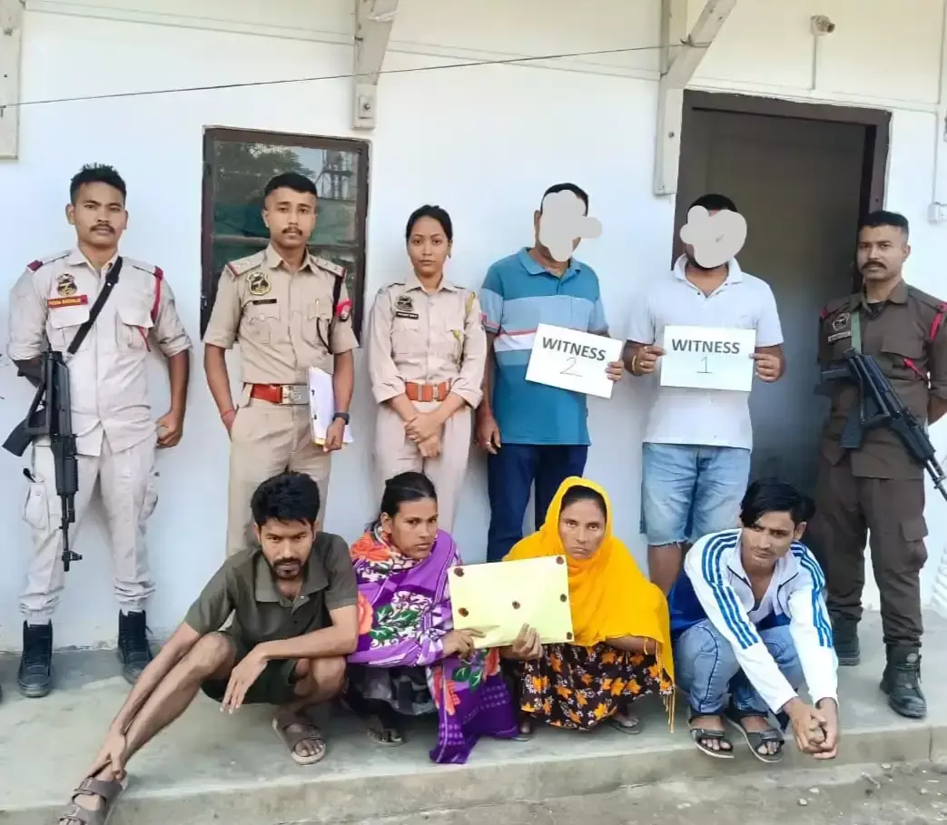 ड्रग्स तस्करी के मामले में चार आरोपित पुलिस की गिरफ्त में