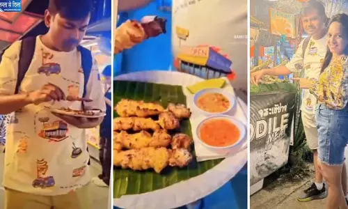 थाईलैंड में मगरमच्छ का मांस खाते दिखे निगम अधिकारी, वीडियो वायरल थाईलैंड में मगरमच्छ का मांस खाते दिखे निगम अधिकारी, वीडियो वायरल