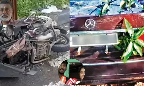 मर्सिडीज से स्कूटर सवार की मौत, 17 साल के आरोपी को अगले ही दिन जमानत
