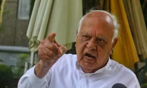 फारूक अब्दुल्ला के कथित बयान पर बवाल, नेशनल एंटी टेररिज्म फ्रंट ने जताया विरोध