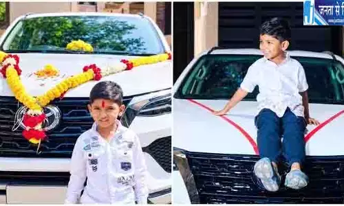 गरबा के लकी ड्रॉ में 6 साल के बच्चे की चमकी किस्मत, 50 लाख की फॉर्च्यूनर जीती