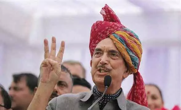 फारूक के बयान पर गुलाम नबी आजाद ने जताई असहमति फारूक के बयान पर गुलाम नबी आजाद ने जताई असहमति
