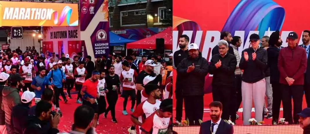 कश्मीर मैराथन से पर्यटन को मिलेगा बढ़ावा: मुख्यमंत्री कश्मीर मैराथन से पर्यटन को मिलेगा बढ़ावा: मुख्यमंत्री