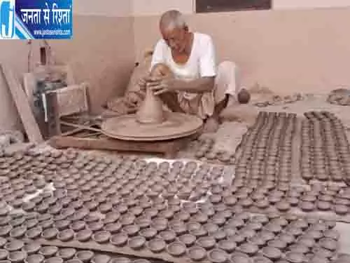 अयोध्या दीपोत्सव से कुम्हारों के कारोबार को मिली नई रफ्तार अयोध्या दीपोत्सव से कुम्हारों के कारोबार को मिली नई रफ्तार