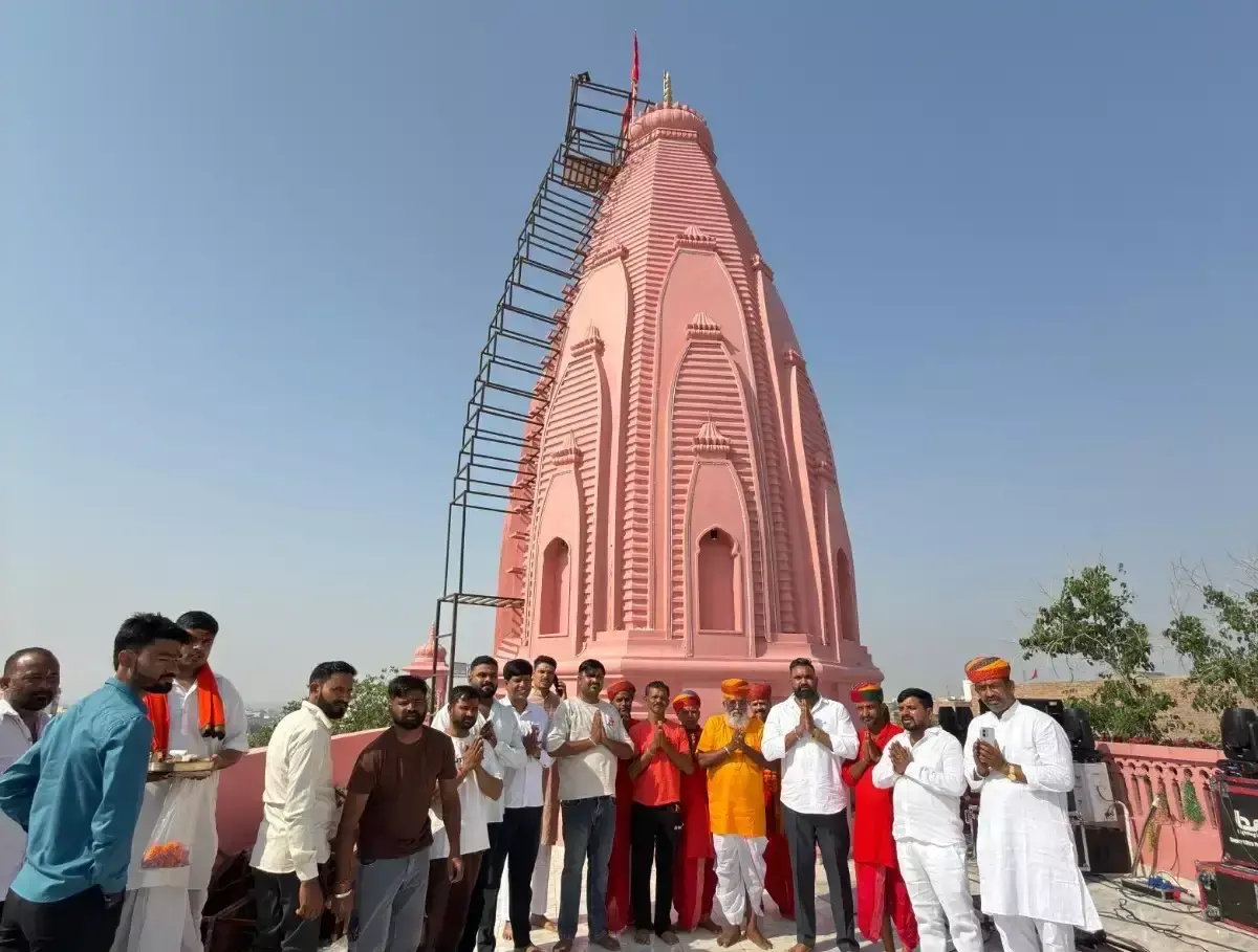 नवनिर्माण पूर्ण होने पर श्रीपंचमुखा हनुमान मंदिर में महोत्सव की धूम