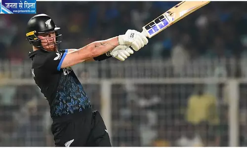 IND vs NZ 3rd T20: 90 रन पर न्यूजीलैंड को दूसरा झटका, फिन एलन की तूफानी पारी समाप्त IND vs NZ 3rd T20: 90 रन पर न्यूजीलैंड को दूसरा झटका, फिन एलन की तूफानी पारी समाप्त