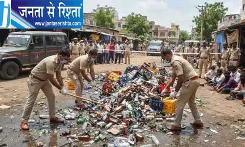 पाटन में अवैध शराब कारोबार पर पुलिस का बड़ा प्रहार, 260 ठिकानों पर छापेमारी, 110 मामले दर्ज पाटन में अवैध शराब कारोबार पर पुलिस का बड़ा प्रहार, 260 ठिकानों पर छापेमारी, 110 मामले दर्ज