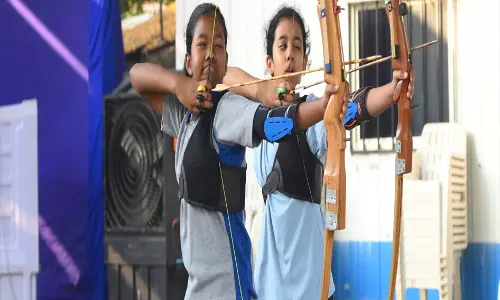 Ahmedabad में ISSO राष्ट्रीय तीरंदाजी चैंपियनशिप का समापन Ahmedabad में ISSO राष्ट्रीय तीरंदाजी चैंपियनशिप का समापन