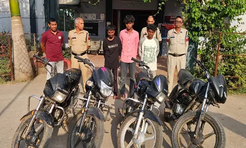 अंतरजिला बाइक चोर गिरोह का पर्दाफाश, 3 आरोपी गिरफ्तार