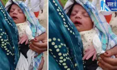 गोरखपुर में झाड़ियों में मिली नवजात बच्ची