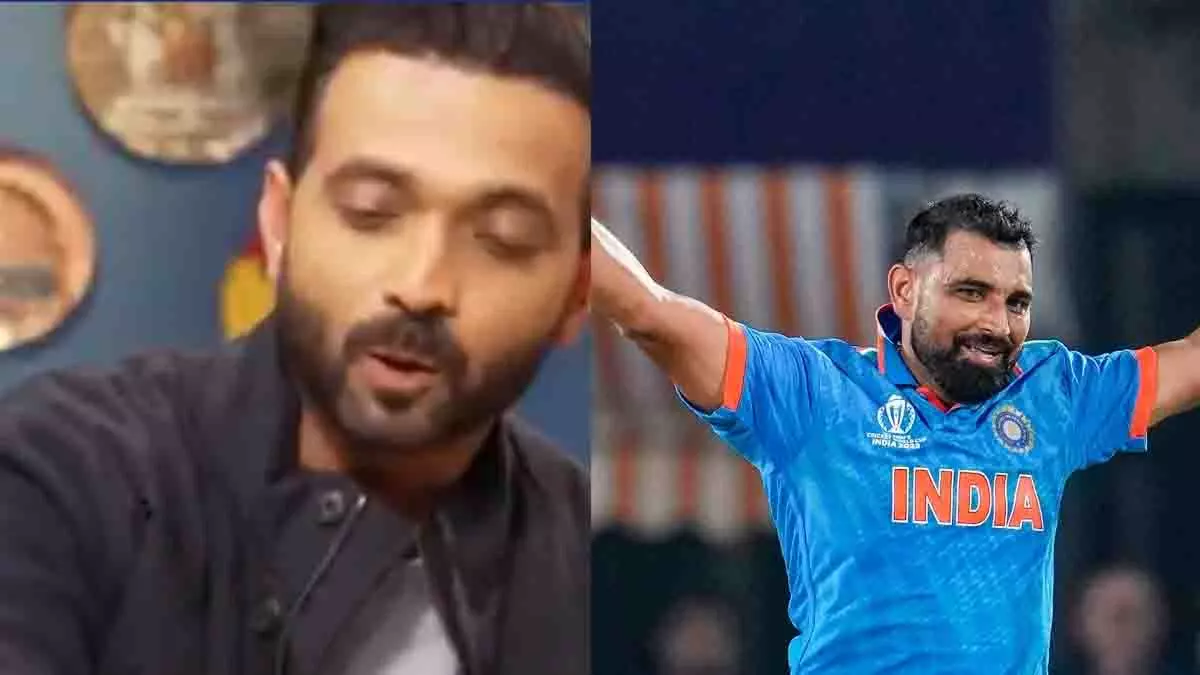रहाणे ने चुने वर्ल्ड कप 2027 के 5 गेंदबाज, शमी बाहर रहाणे ने चुने वर्ल्ड कप 2027 के 5 गेंदबाज, शमी बाहर