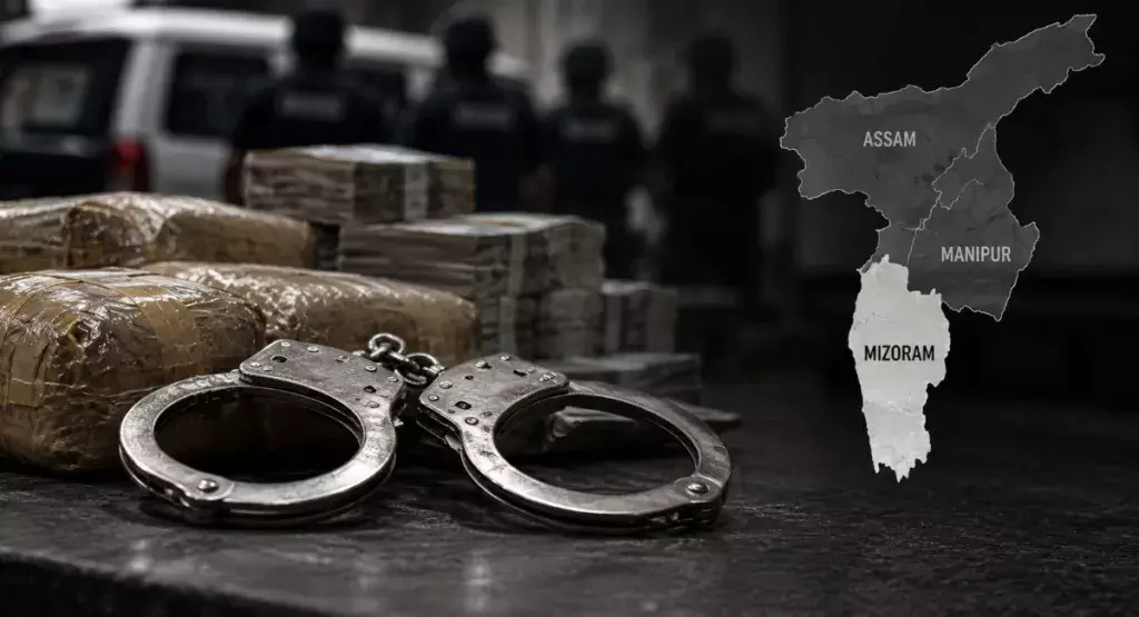 मिजोरम: सितंबर में 77.15 करोड़ की ड्रग्स जब्त, 29 गिरफ्तार मिजोरम: सितंबर में 77.15 करोड़ की ड्रग्स जब्त, 29 गिरफ्तार