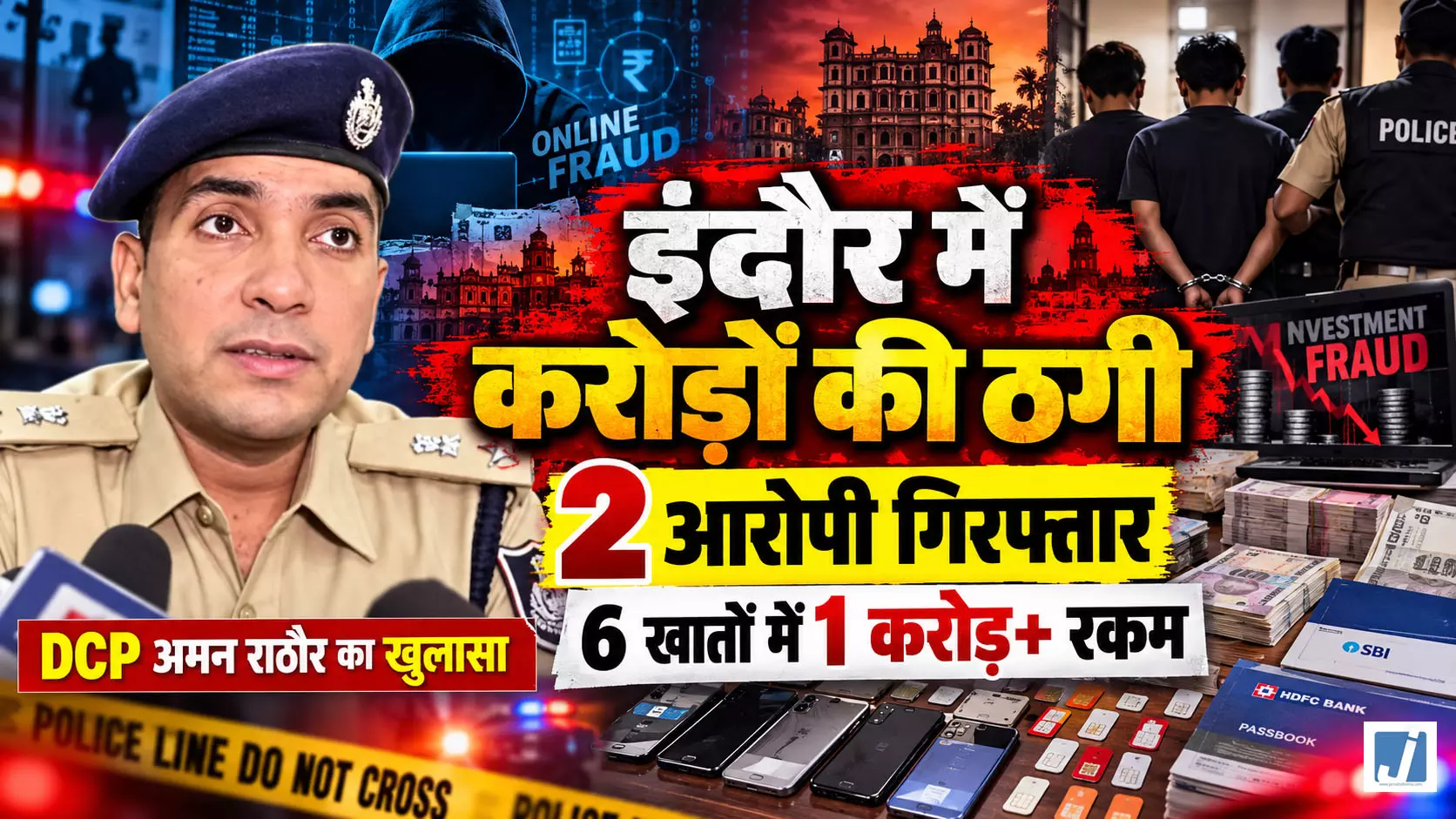 ठगी के मामले में पुलिस की बड़ी कार्रवाई, 11 आरोपी चिह्नित, दो गिरफ्तार ठगी के मामले में पुलिस की बड़ी कार्रवाई, 11 आरोपी चिह्नित, दो गिरफ्तार