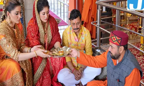 सिद्धबली बाबा के दरबार में उर्वशी रौतेला की खास भेंट, 24 कैरेट सोने का नेकलेस