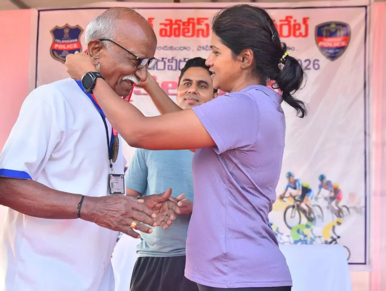 Telangana: 89 वर्षीय नरसय्या ने साइक्लेथॉन में अपना जलवा बिखेरा