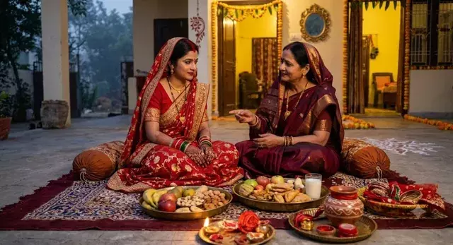 करवा चौथ 2026: सरगी में किस रंग के कपड़े पहनें? जानें राशि अनुसार सुझाव