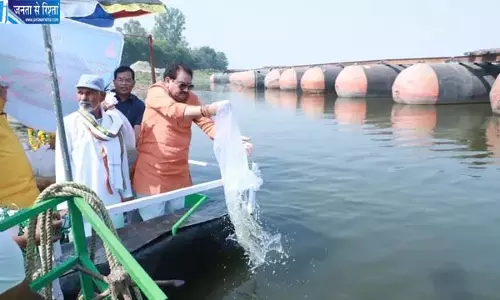 यमुना की जैव विविधता बचाने का अभियान, आगरा में 50 हजार मछलियों का नदी में संचय