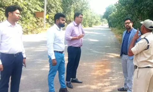 कलेक्टर लंगेह धान खरीदी के पूर्व तैयारियों का जायजा
