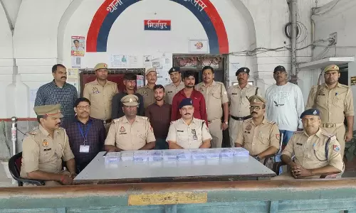 मिर्जापुर GRP की बड़ी कार्रवाई! ट्रेन यात्रियों को निशाना बनाने वाले झपट्टा मार गैंग के 3 सदस्य गिरफ्तार