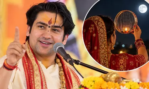 बागेश्वर बाबा का मजेदार बयान वायरल करवा चौथ पर पति-पत्नी को दे डाली खास सलाह बागेश्वर बाबा का मजेदार बयान वायरल करवा चौथ पर पति-पत्नी को दे डाली खास सलाह