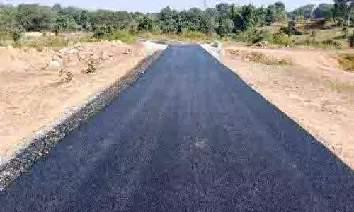 पलंगड़ी से इरगवां पहुंच मार्ग का निर्माण पूर्ण