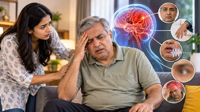 स्ट्रोक की पहचान में हर पल अहम, जानें 5 लक्षण और जरूरी कदम स्ट्रोक की पहचान में हर पल अहम, जानें 5 लक्षण और जरूरी कदम
