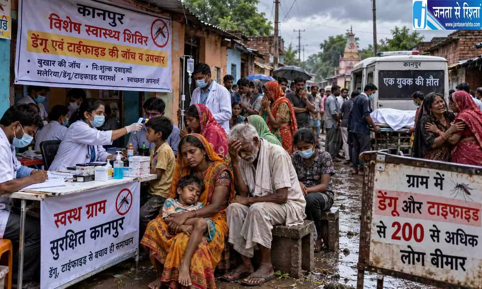 डेंगू-टाइफाइड से कानपुर में हड़कंप, 200 से ज्यादा बीमार,एक युवक की मौत डेंगू-टाइफाइड से कानपुर में हड़कंप, 200 से ज्यादा बीमार,एक युवक की मौत