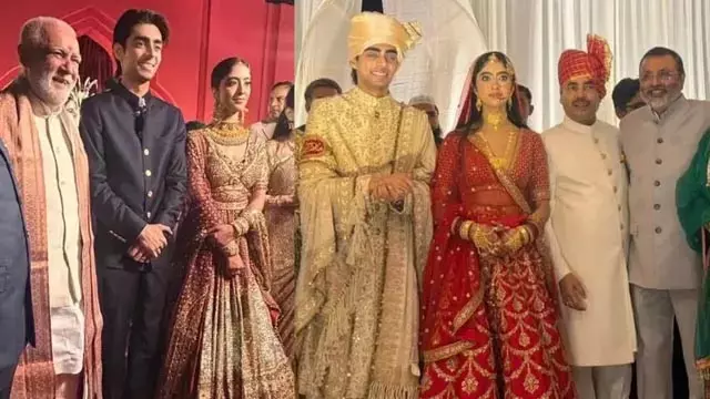 शाहनवाज हुसैन के बेटे अरबाज ने कांग्रेस विधायक की बेटी अफशां से किया निकाह शाहनवाज हुसैन के बेटे अरबाज ने कांग्रेस विधायक की बेटी अफशां से किया निकाह