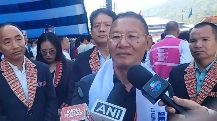 चीन सीमा पर बयानबाजी पर भड़के अरुणाचल के मंत्री बालो राजा चीन सीमा पर बयानबाजी पर भड़के अरुणाचल के मंत्री बालो राजा