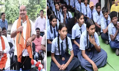 रायपुर के स्वामी आत्मानंद स्कूल को मिलेगी नई सौगात; MLA पुरंदर मिश्रा ने शेड निर्माण के लिए किया भूमिपूजन रायपुर के स्वामी आत्मानंद स्कूल को मिलेगी नई सौगात; MLA पुरंदर मिश्रा ने शेड निर्माण के लिए किया भूमिपूजन