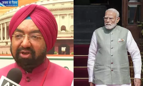 पीएम मोदी को भारत रत्न देने की मांग, अमित शाह के सामने सांसद का बयान पीएम मोदी को भारत रत्न देने की मांग, अमित शाह के सामने सांसद का बयान