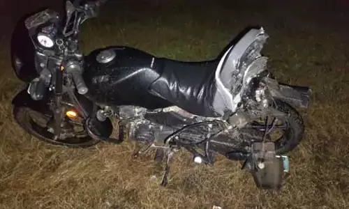 दर्दनाक हादसा: बाइक को पीछे से मारी टक्कर, 23 वर्षीय युवक की मौत