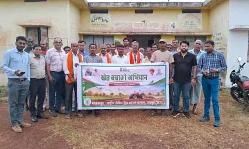 खेत बचाओ अभियान-2026 के अंतर्गत ग्राम जनता में कृषक-वैज्ञानिक संवाद आयोजित