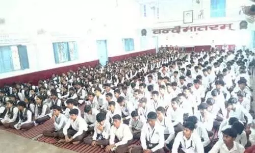 सरस्वती शिशु मंदिर में सुरक्षित बचपन अभियान के तहत कार्यशाला