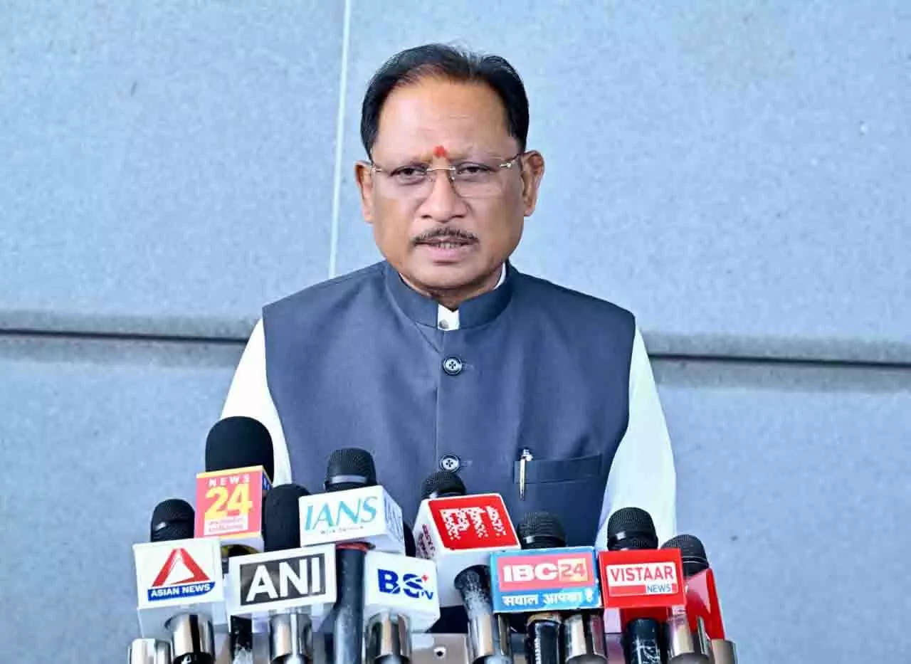मुख्यमंत्री निवास से आज कार्यक्रम में जुड़ेंगे CM साय, सरगुजा को मिलेगी फोरलेन सड़क की सौगात मुख्यमंत्री निवास से आज कार्यक्रम में जुड़ेंगे CM साय, सरगुजा को मिलेगी फोरलेन सड़क की सौगात