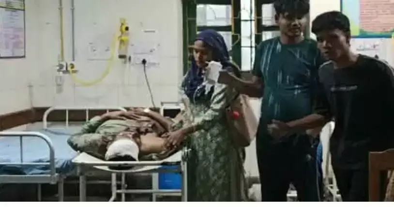 विवाद निपटाने गए भाजपा नेता पर हमला, हुए घायल विवाद निपटाने गए भाजपा नेता पर हमला, हुए घायल