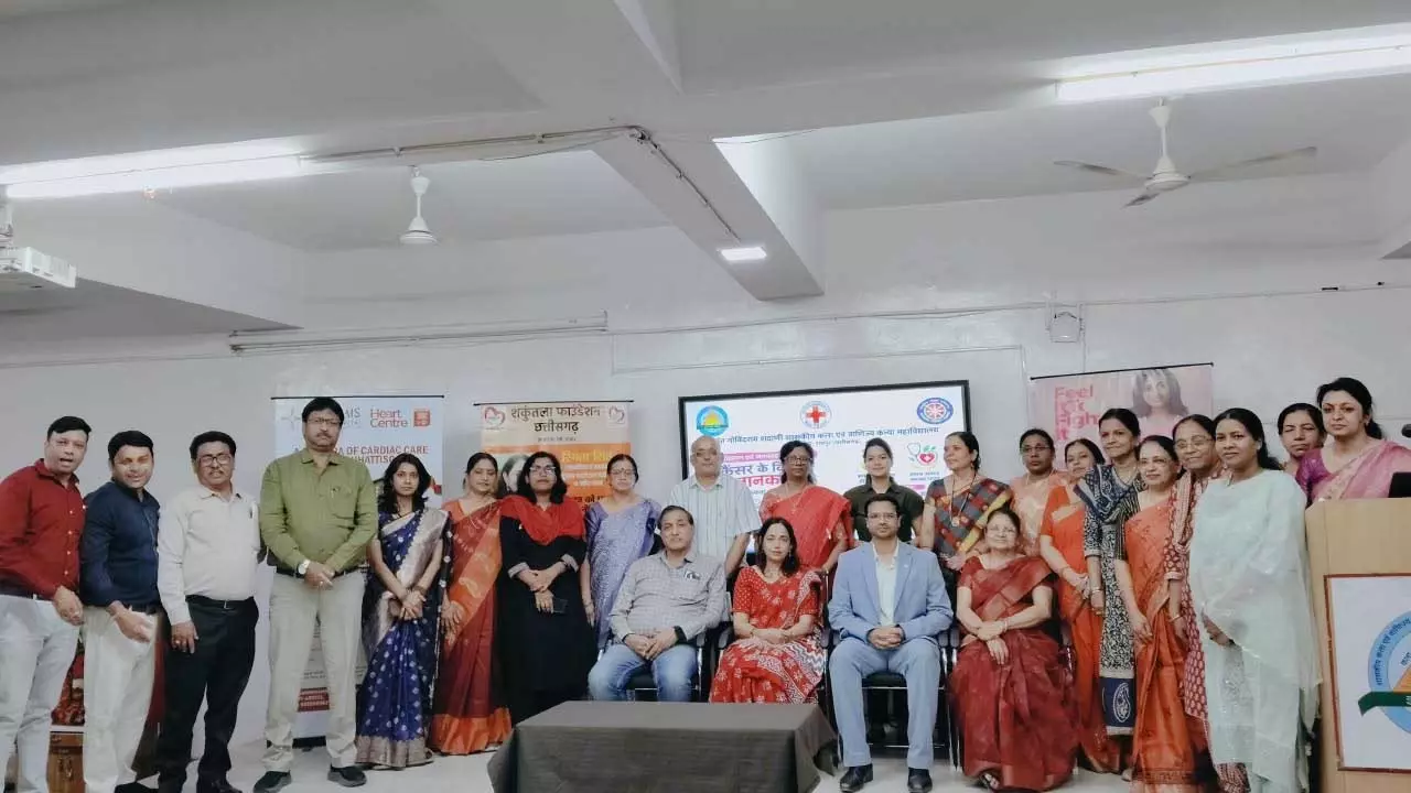 ब्रेस्ट कैंसर जागरूकता माह पर शकुंतला फाउंडेशन का निःशुल्क स्वास्थ्य शिविर ब्रेस्ट कैंसर जागरूकता माह पर शकुंतला फाउंडेशन का निःशुल्क स्वास्थ्य शिविर