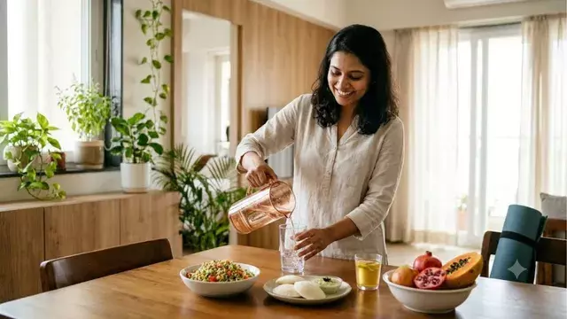 पेट की परेशानी और थकान घटाने के लिए अपनाएं ये आसान आदतें पेट की परेशानी और थकान घटाने के लिए अपनाएं ये आसान आदतें