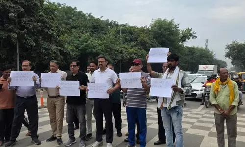 गुरुग्राम में दोतरफा यातायात योजना का विरोध
