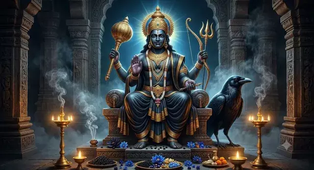 शनि की साढ़ेसाती को लेकर हैं परेशान? जानें दान, प्रार्थना और अच्छे कर्मों का महत्व शनि की साढ़ेसाती को लेकर हैं परेशान? जानें दान, प्रार्थना और अच्छे कर्मों का महत्व