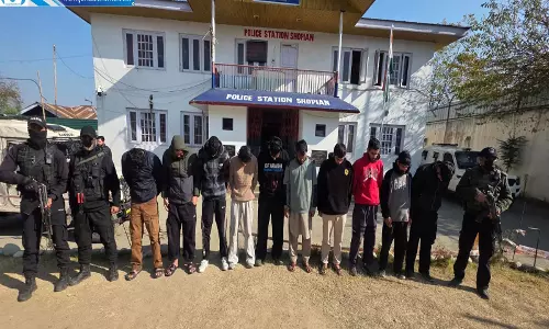 जम्मू-कश्मीर में टेरर फंडिंग मॉड्यूल का भंडाफोड़, 10 आतंकी सहयोगी गिरफ्तार