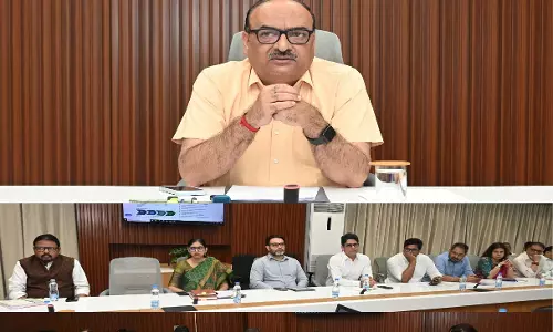 मंत्रालय महानदी भवन में आयोजित हुई उच्चाधिकारियों की राज्य स्तरीय समीक्षा बैठक मंत्रालय महानदी भवन में आयोजित हुई उच्चाधिकारियों की राज्य स्तरीय समीक्षा बैठक