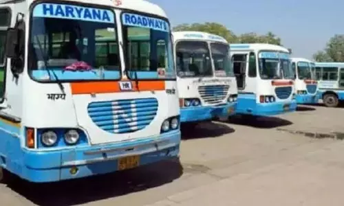 हरियाणा में 5 और 6 नवंबर को रोडवेज का चक्का जाम, 20 हजार कर्मचारियों की हड़ताल का ऐलान हरियाणा में 5 और 6 नवंबर को रोडवेज का चक्का जाम, 20 हजार कर्मचारियों की हड़ताल का ऐलान