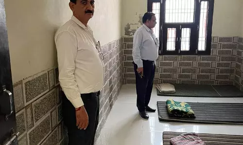 हिसार में रैन बसेरे की व्यवस्थाओं का किया निरीक्षण