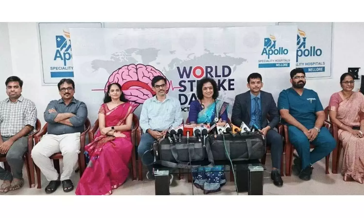 Andhra: डॉ. बिंदू मेनन ने अपोलो नेल्लोर में स्ट्रोक जागरूकता की चैंपियन बनीं