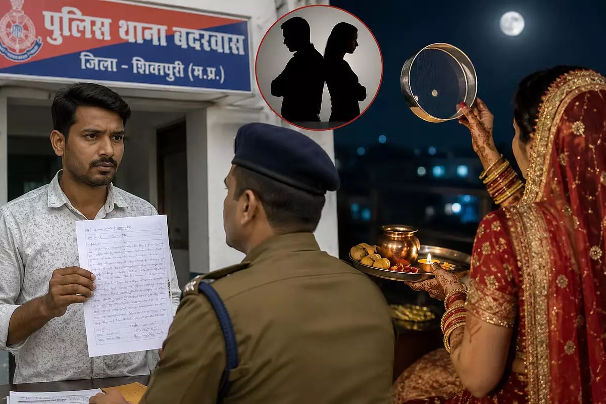 पत्नी ने नहीं रखा करवा चौथ का व्रत, पति शिकायत लेकर पहुंचा थाने पत्नी ने नहीं रखा करवा चौथ का व्रत, पति शिकायत लेकर पहुंचा थाने