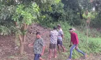 लुनी नदी के पास महिला का सिर कटा मिला शव लुनी नदी के पास महिला का सिर कटा मिला शव