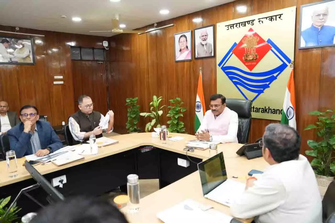 मुख्य सचिव आनंद बर्द्धन की अध्यक्षता में स्टेट स्टीयरिंग कमेटी की बैठक मुख्य सचिव आनंद बर्द्धन की अध्यक्षता में स्टेट स्टीयरिंग कमेटी की बैठक